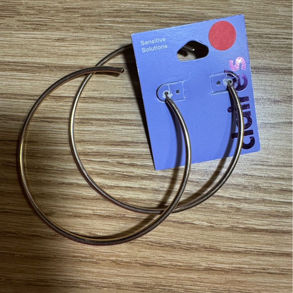 Claire's Bronze Hoop Earrings